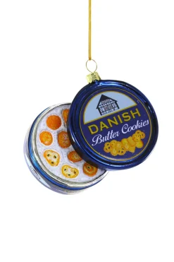 Clearance The Jolly Christmas Shop Cody Foster 4" Danish Butter Cookies Glass Christmas Ornament GO-8847