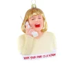 Discount The Jolly Christmas Shop Cody Foster 5" Hope Your Christmas Is A Scream Glass Christmas Ornament GO-9093