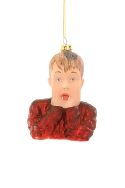 Online The Jolly Christmas Shop Cody Foster 5.25" Kevin McCallister Home Alone Glass Christmas Ornament GO-8898