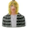 Discount The Jolly Christmas Shop Cody Foster 4.75" Kurt Cobain Nirvana Glass Christmas Ornament GO-8069