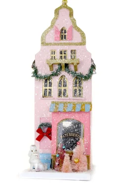 Discount The Jolly Christmas Shop Cody Foster 17.75" Patisserie Vintage Inspired Putz Christmas House HOU-326
