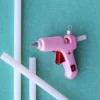 New The Jolly Christmas Shop Cody Foster 4.25" Pink Hot Glue Gun Glass Christmas Ornament GO-8006