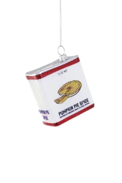 Outlet The Jolly Christmas Shop Cody Foster 2.75" Pumpkin Pie Spice Canister Glass Christmas Ornament GO-9799