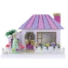 Sale The Jolly Christmas Shop Cody Foster 9" Purple Palm Springs House Vintage Inspired Putz Christmas House HOU-395