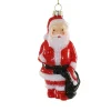 Discount The Jolly Christmas Shop Cody Foster 4.5" Santa Blow Mold Glass Christmas Ornament GO-8881