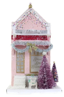 Sale The Jolly Christmas Shop Cody Foster 11" Sugar & Spice Bake House Vintage Inspired Putz Christmas House HOU-392