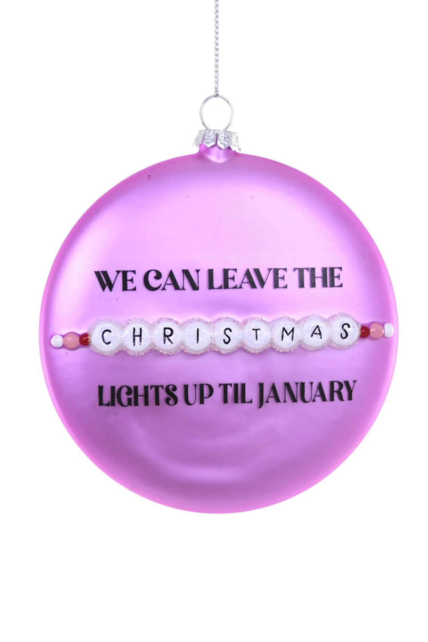 Hot The Jolly Christmas Shop Cody Foster 5" Taylor Swift Christmas Lights Glass Christmas Ornament GL-1093