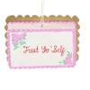 Sale The Jolly Christmas Shop Cody Foster 4.25" Treat Yo Self Sheet Cake Christmas Ornament PO-2078
