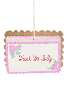 Sale The Jolly Christmas Shop Cody Foster 4.25" Treat Yo Self Sheet Cake Christmas Ornament PO-2078