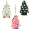 Best The Jolly Christmas Shop Cody Foster 4.5" Vintage Ceramic Christmas Tree Glass Ornament GL-673