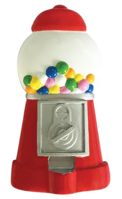 Outlet The Jolly Christmas Shop Colorful Gumball Machine Personalized Christmas Ornament OR1892