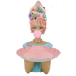 Sale The Jolly Christmas Shop December Diamonds 20" Cotton Candy Bubblegum Queen Serving Tray Christmas Decoration 55-55706
