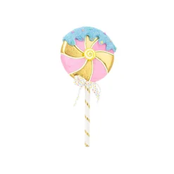 Online The Jolly Christmas Shop December Diamonds 28" Large Pink Lollipop Christmas Pick 08-08846