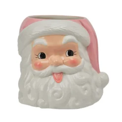 Online The Jolly Christmas Shop December Diamonds Pink Santa Planter Head Christmas Decoration 29-29743