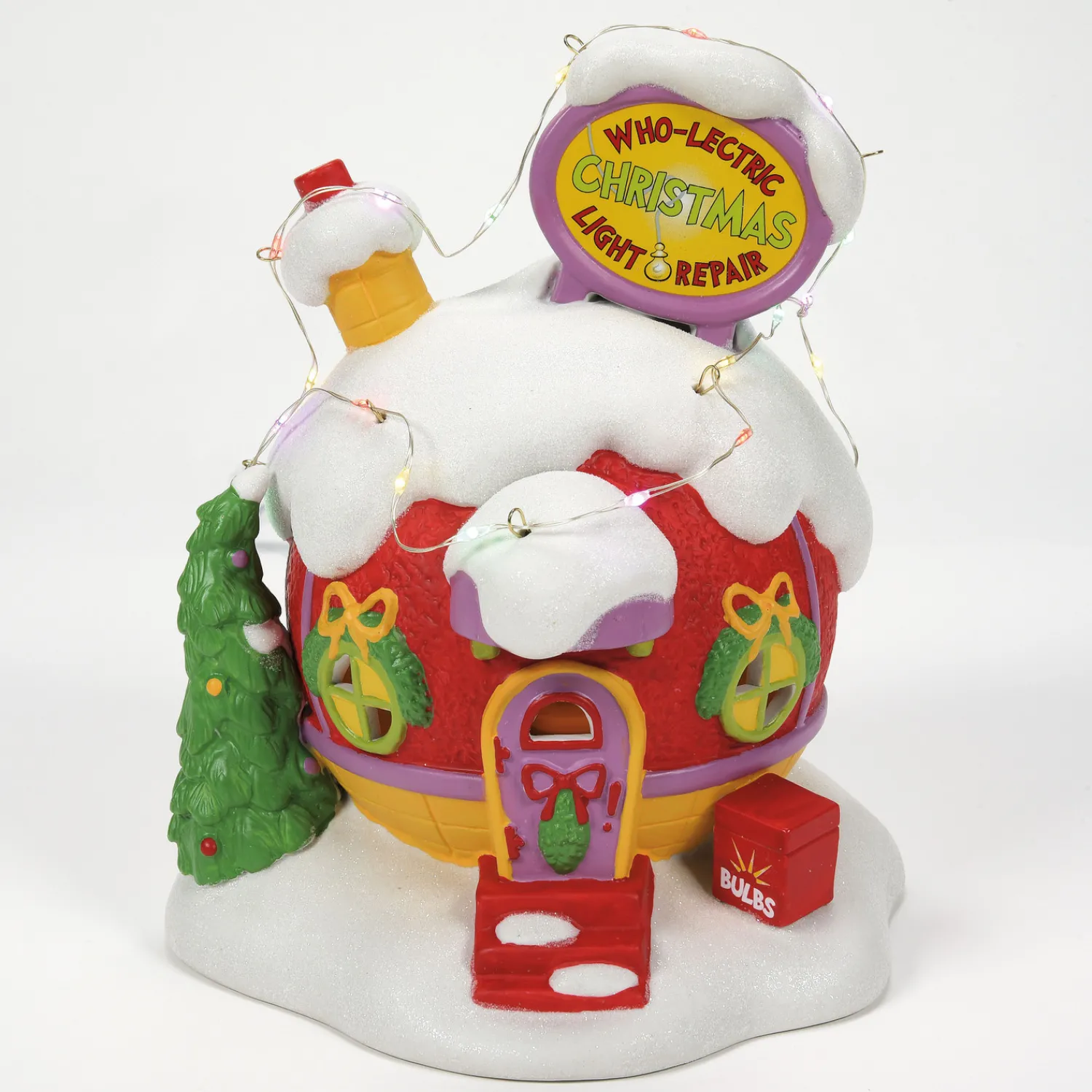 Hot The Jolly Christmas Shop Department 56 2024 Grinch Village Set