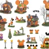 Discount The Jolly Christmas Shop Department 56 2024 Mickey's Pumpkintown Village Full Set