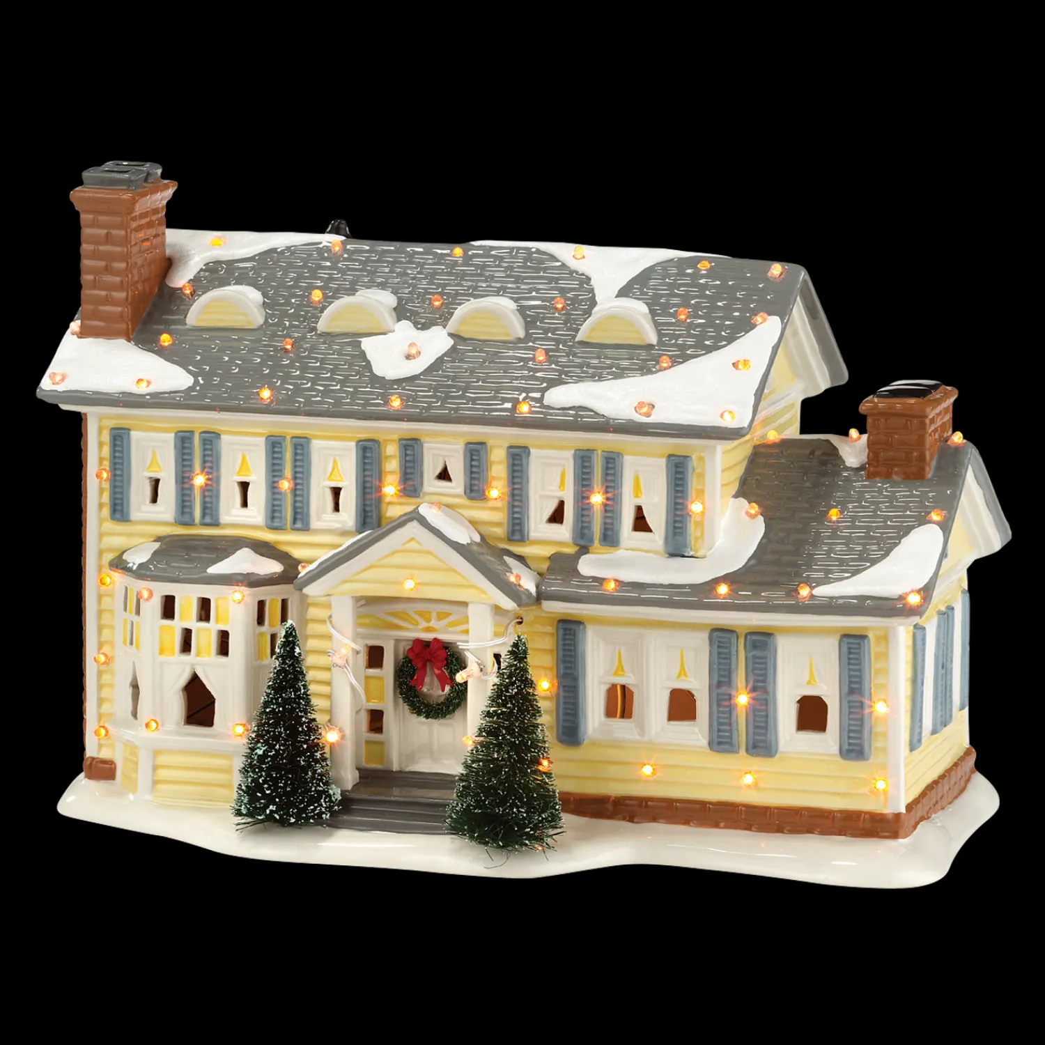 Online The Jolly Christmas Shop Department 56 4 Piece Christmas Vacation Village Starter Set