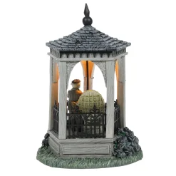 Hot The Jolly Christmas Shop Department 56 Addams Family Village The Gazebo At Moonlight Figure 6005626