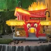 Hot The Jolly Christmas Shop Department 56 Beetlejuice Village Dante's Inferno Lounge Building 6014736