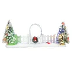 Best The Jolly Christmas Shop Department 56 Cardinal Christmas Gate 6007655