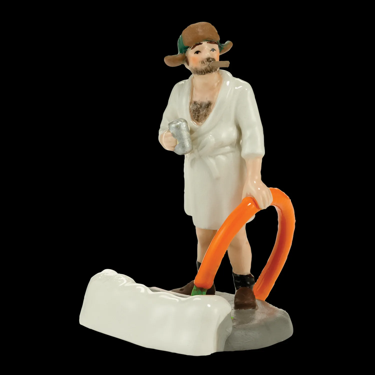 Discount The Jolly Christmas Shop Department 56 Cousin Eddie In The Morning Christmas Vacation Figure 4030741