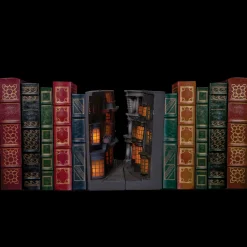 Online The Jolly Christmas Shop Department 56 Diagon Alley Light Up Bookend 6008334