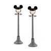 Outlet The Jolly Christmas Shop Department 56 Disney Christmas Village Mickey Street Lights 4028302