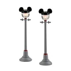 Outlet The Jolly Christmas Shop Department 56 Disney Christmas Village Mickey Street Lights 4028302