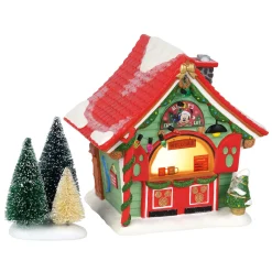 Hot The Jolly Christmas Shop Department 56 Disney Christmas Village Mickey's Tree Lot Building 4059627