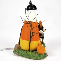 Clearance The Jolly Christmas Shop Department 56 Disney Mickey's Pumpkintown Village Minnie's Kissing Booth 6013680