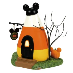 Clearance The Jolly Christmas Shop Department 56 Disney Mickey's Pumpkintown Village Minnie's Kissing Booth 6013680
