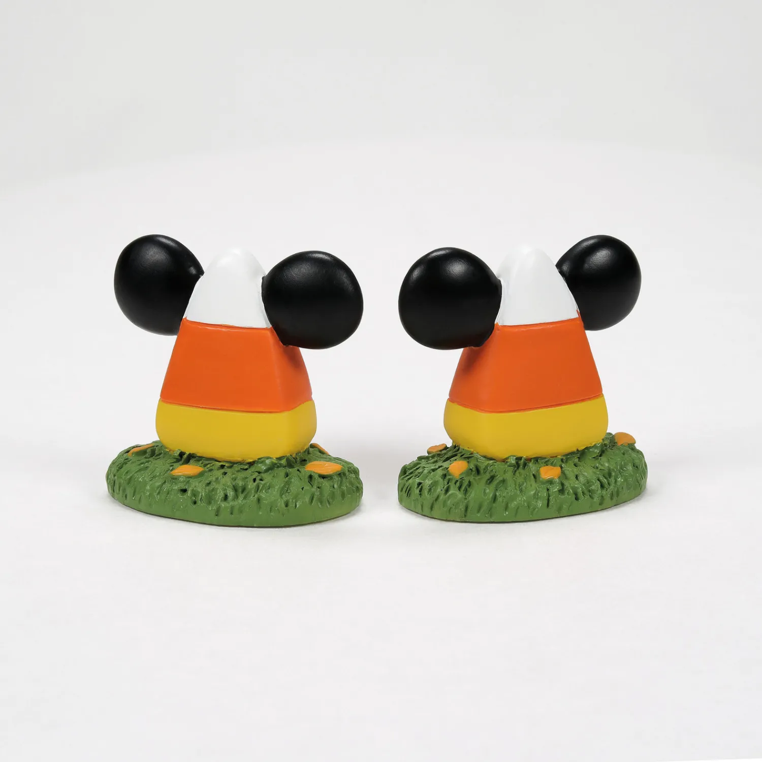 Best The Jolly Christmas Shop Department 56 Disney Mickey's Pumpkintown Candy Corn Topiaries 6013682