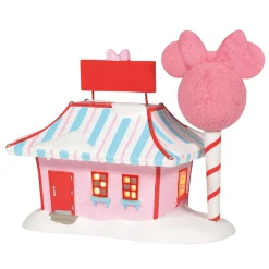 Outlet The Jolly Christmas Shop Department 56 Disney Village Minnie's Cotton Candy Shop Building 6001318