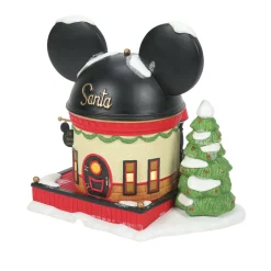 Best The Jolly Christmas Shop Department 56 Disney Village Mickey Mouse Ear Hat Shop Building 6007177