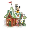Clearance The Jolly Christmas Shop Department 56 Disney Village Mickey's Stuffed Animals Building 6007614