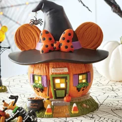 Hot The Jolly Christmas Shop Department 56 Disney Village Minnie's Pumpkintown House 6007727