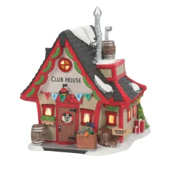 The Jolly Christmas Shop Department 56 Disney Village Mickey's Clubhouse Building 6010492