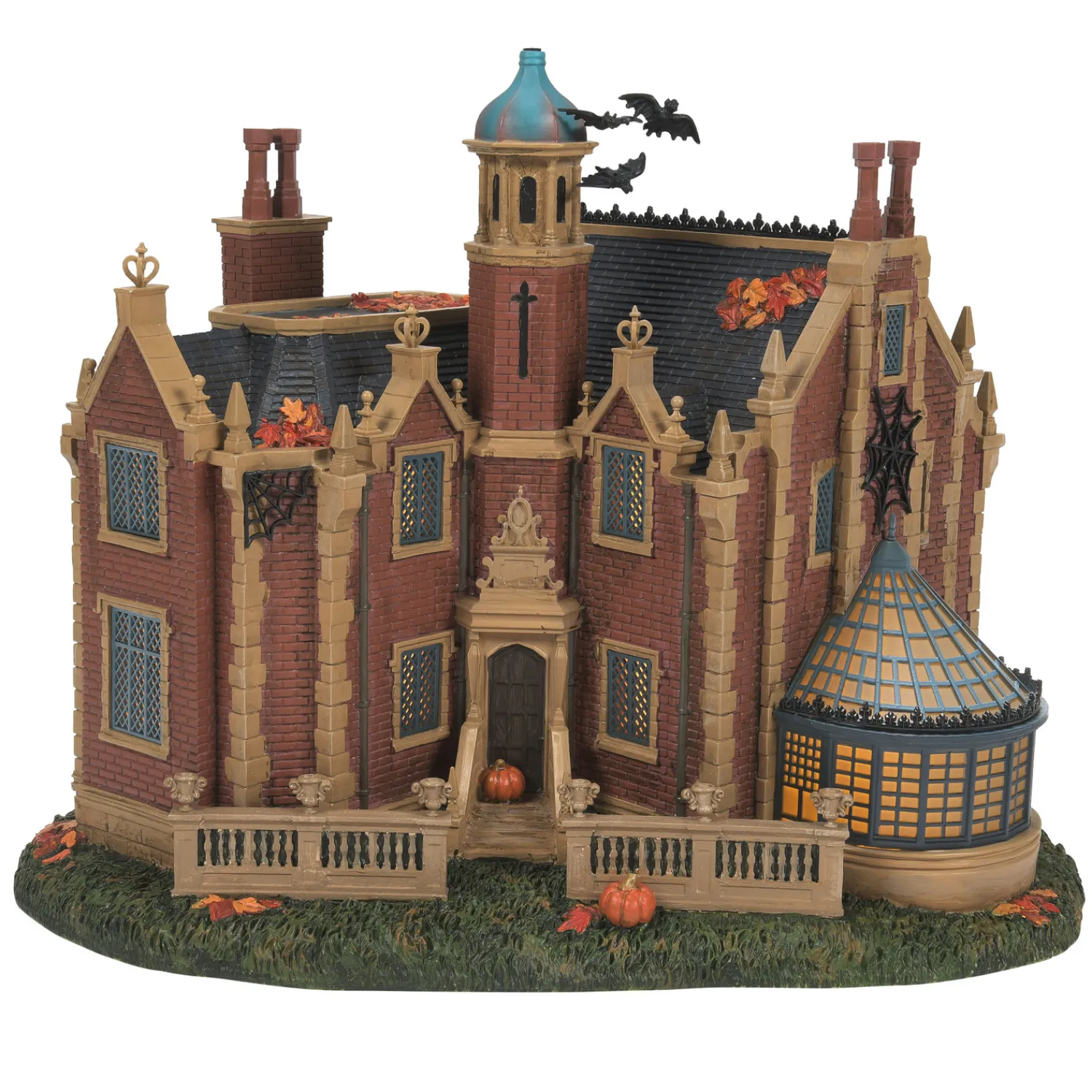 Discount The Jolly Christmas Shop Department 56 Disney Village First Edition Disney World Haunted Mansion 8 Pc Set 6013606FE
