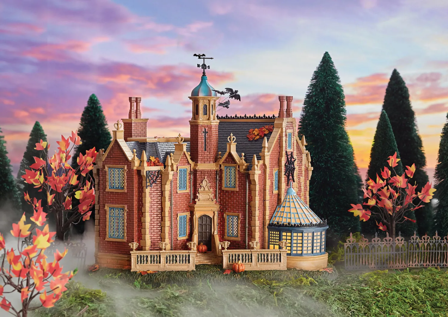 Clearance The Jolly Christmas Shop Department 56 Disney Village Disney World Haunted Mansion 6013606
