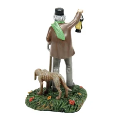 Clearance The Jolly Christmas Shop Department 56 Disney Village Disney World Haunted Mansion Silas Crump & His Dog, Bones Lighted Figure 6013607