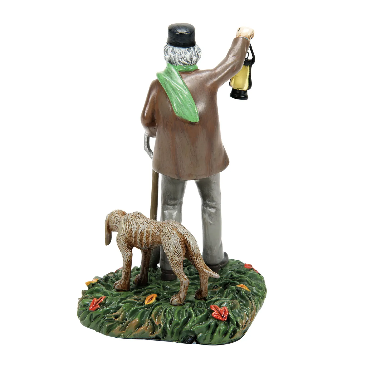 Clearance The Jolly Christmas Shop Department 56 Disney Village Disney World Haunted Mansion Silas Crump & His Dog, Bones Lighted Figure 6013607