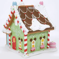 Outlet The Jolly Christmas Shop Department 56 Disney Village Mickey's Peppermint Villa Building 6013662