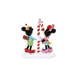 Hot The Jolly Christmas Shop Department 56 Disney Village Mickey & Minnie Share A Treat Figure 6013666