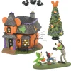 The Jolly Christmas Shop Department 56 Disney's Halloween Village New For 2022 Mickey's Pumpkintown 3 Pc Set