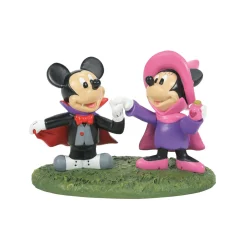 Best The Jolly Christmas Shop Department 56 Disney's Halloween Pumpkintown Village Mickey & Minnie's Costume Fun Figure 6007728
