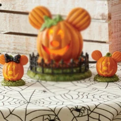Best The Jolly Christmas Shop Department 56 Disney's Halloween Village Mickey's Pumpkintown Topiaires 6007732