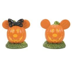 Best The Jolly Christmas Shop Department 56 Disney's Halloween Village Mickey's Pumpkintown Topiaires 6007732