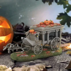 Discount The Jolly Christmas Shop Department 56 Disney's Haunted Mansion Disneyland Haunted Hearse 6009775