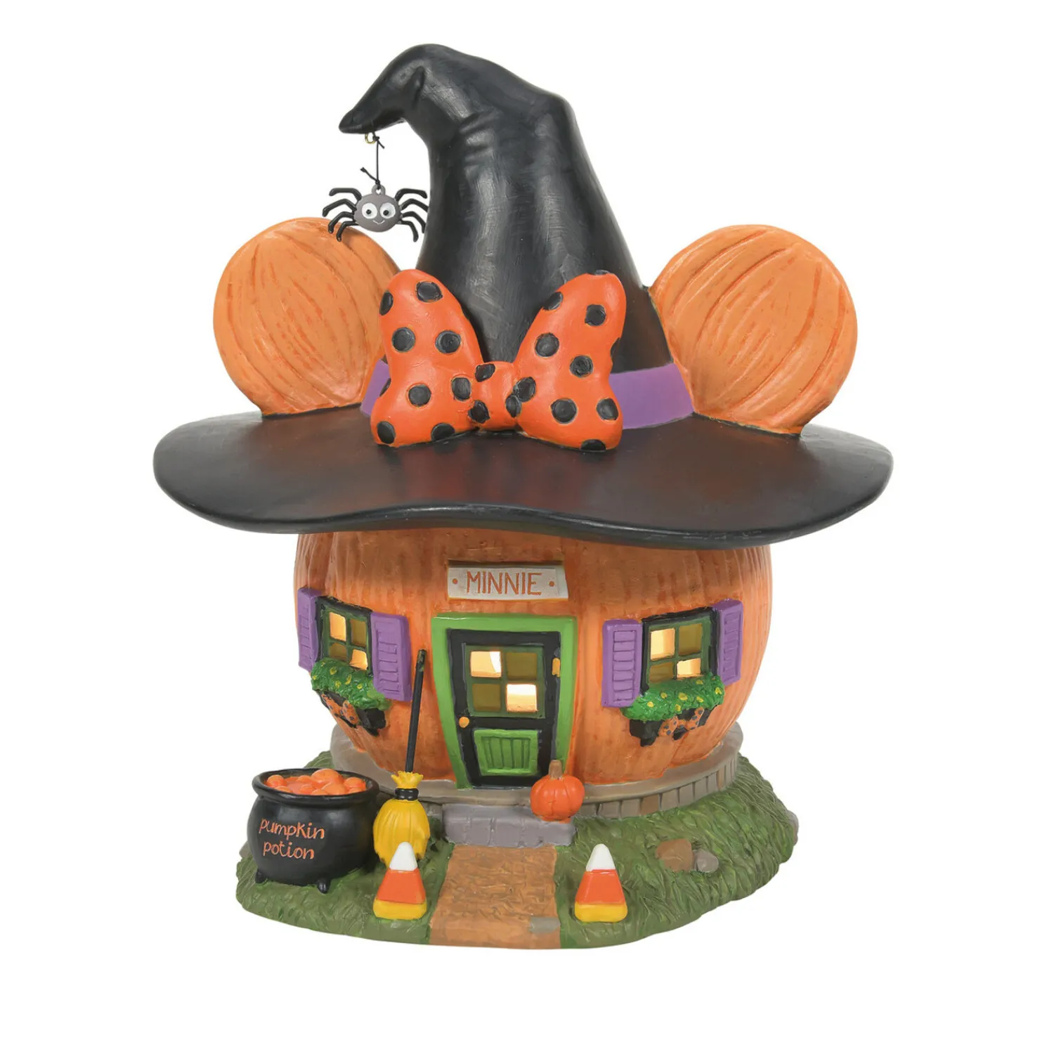 The Jolly Christmas Shop Department 56 Disney's Pumpkintown Halloween Village Complete 13 Piece Set