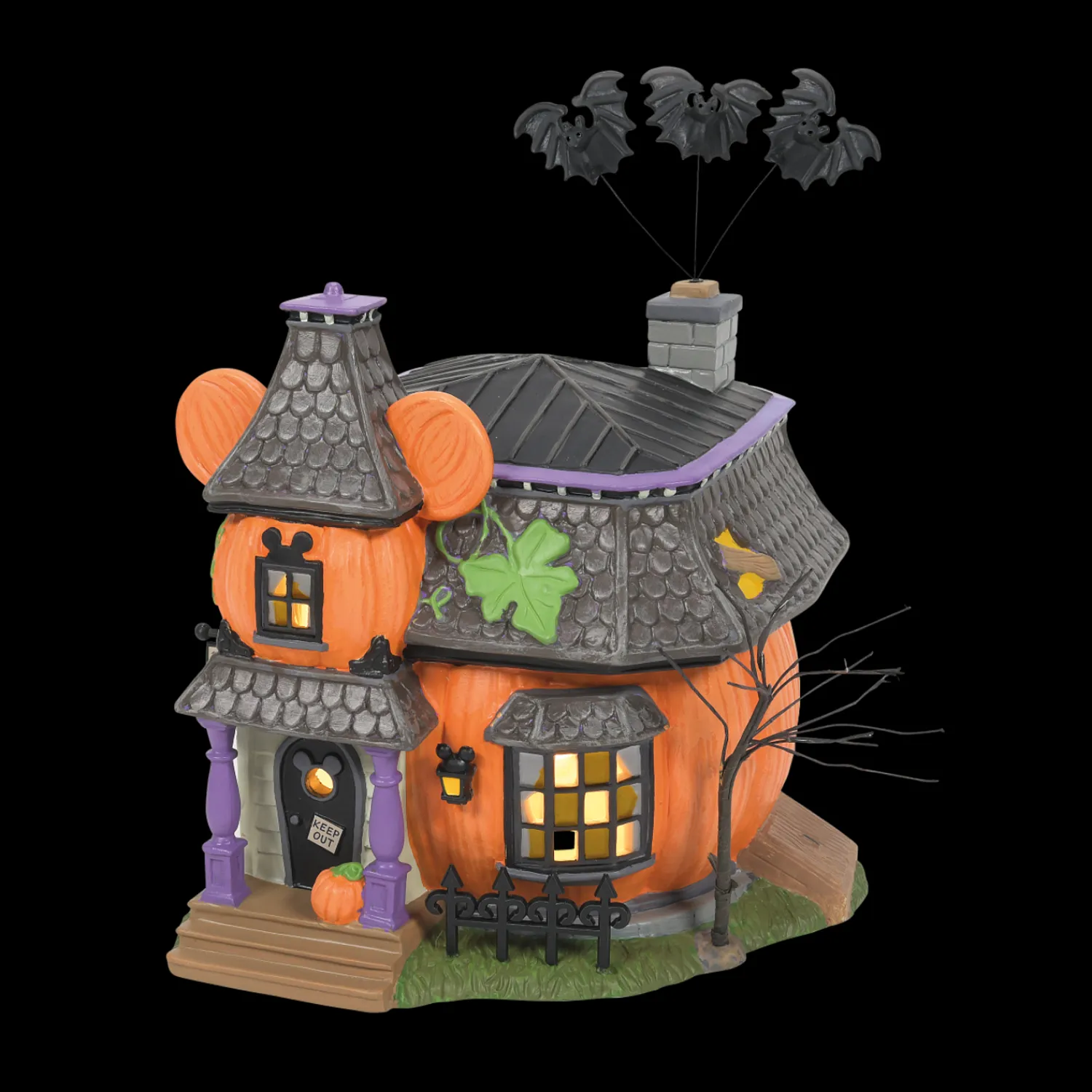 The Jolly Christmas Shop Department 56 Disney's Pumpkintown Halloween Village Complete 13 Piece Set